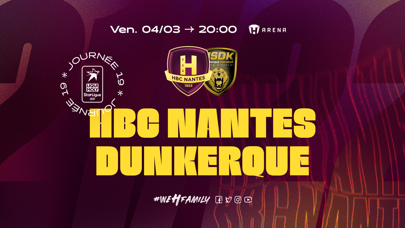 HBC Nantes - Dunkerque : Programme de match