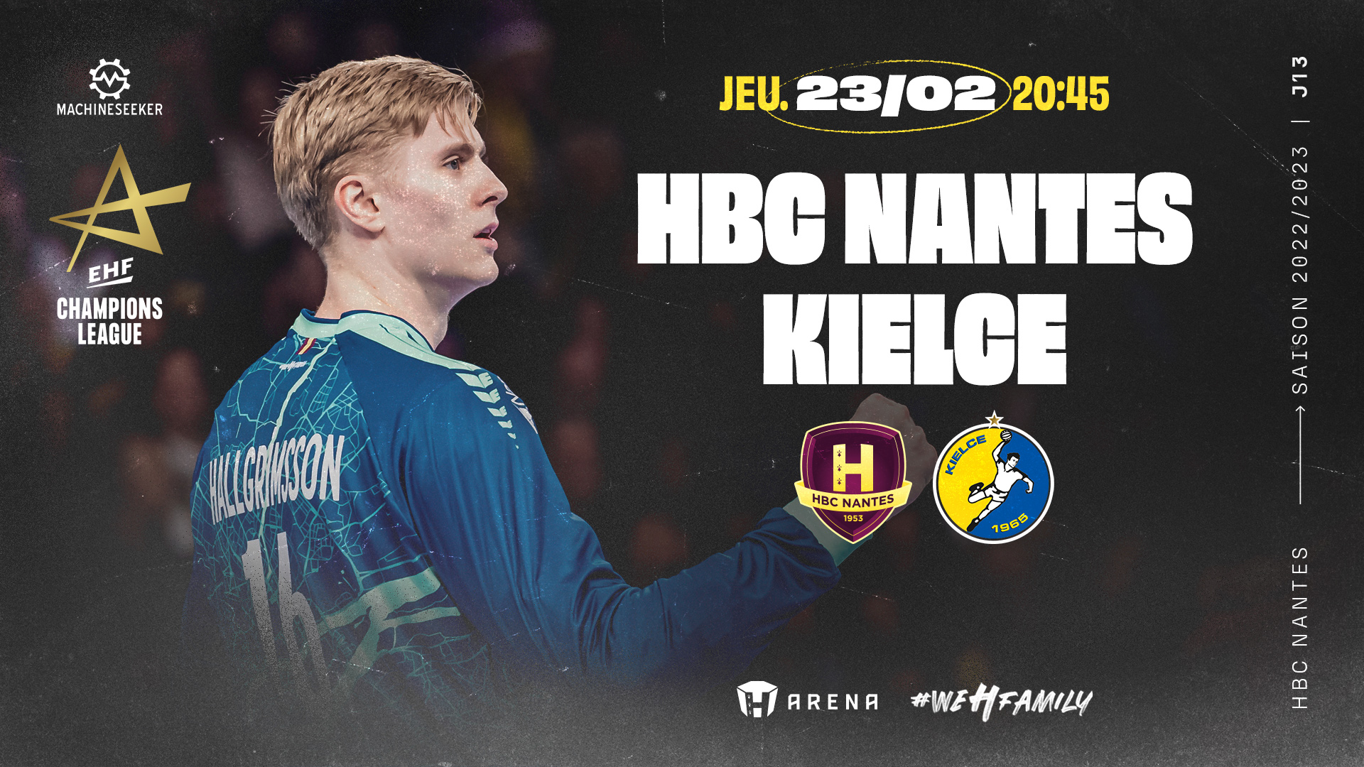 HBC Nantes - Kielce : Programme de match