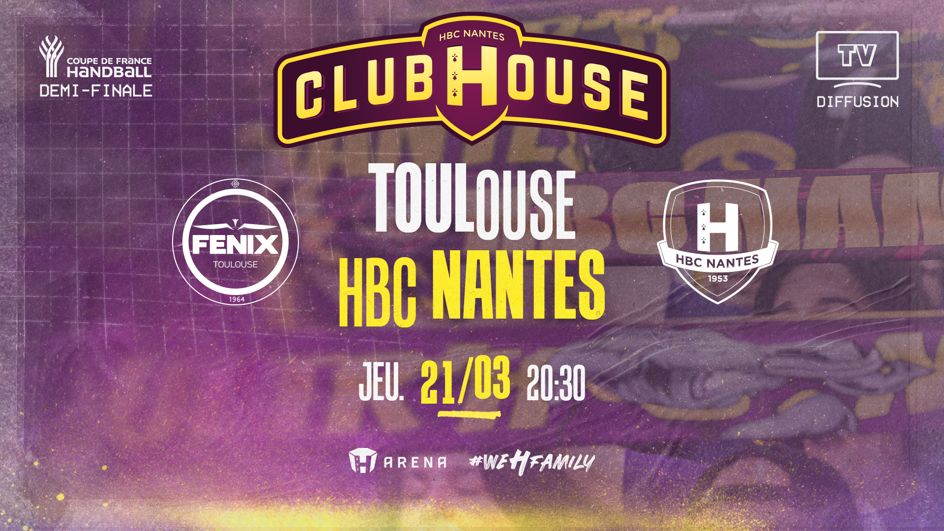 Face à Toulouse, rdv au Club House