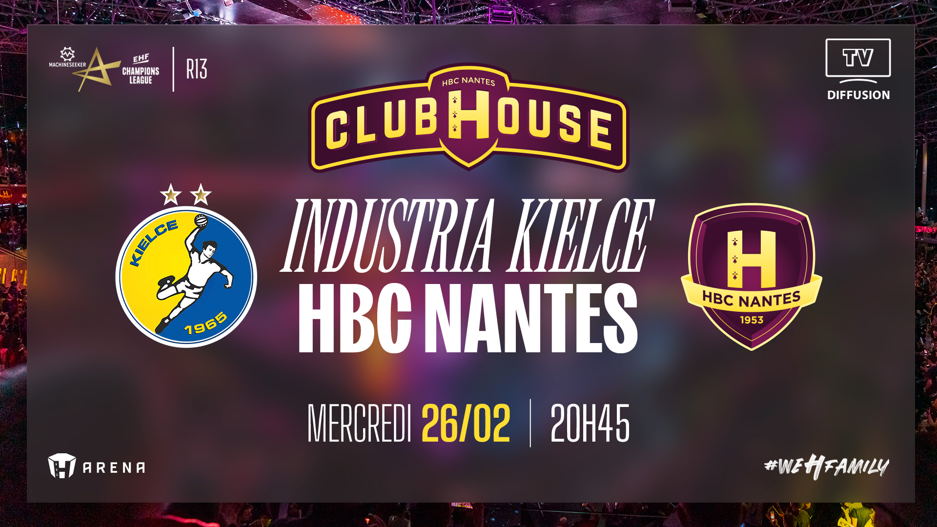 Kielce - HBC Nantes : RDV au Club House