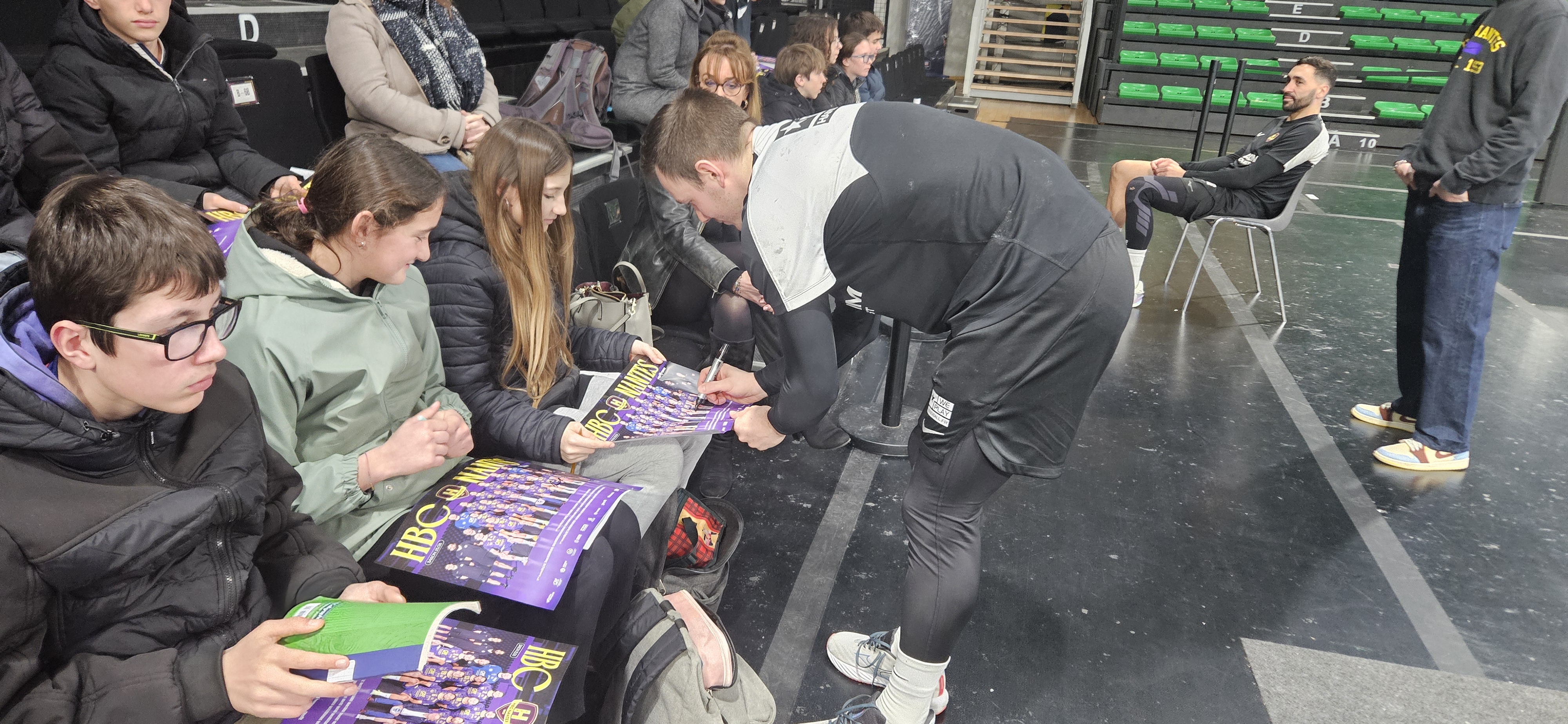 Les collégiens de Vallet à la H Arena