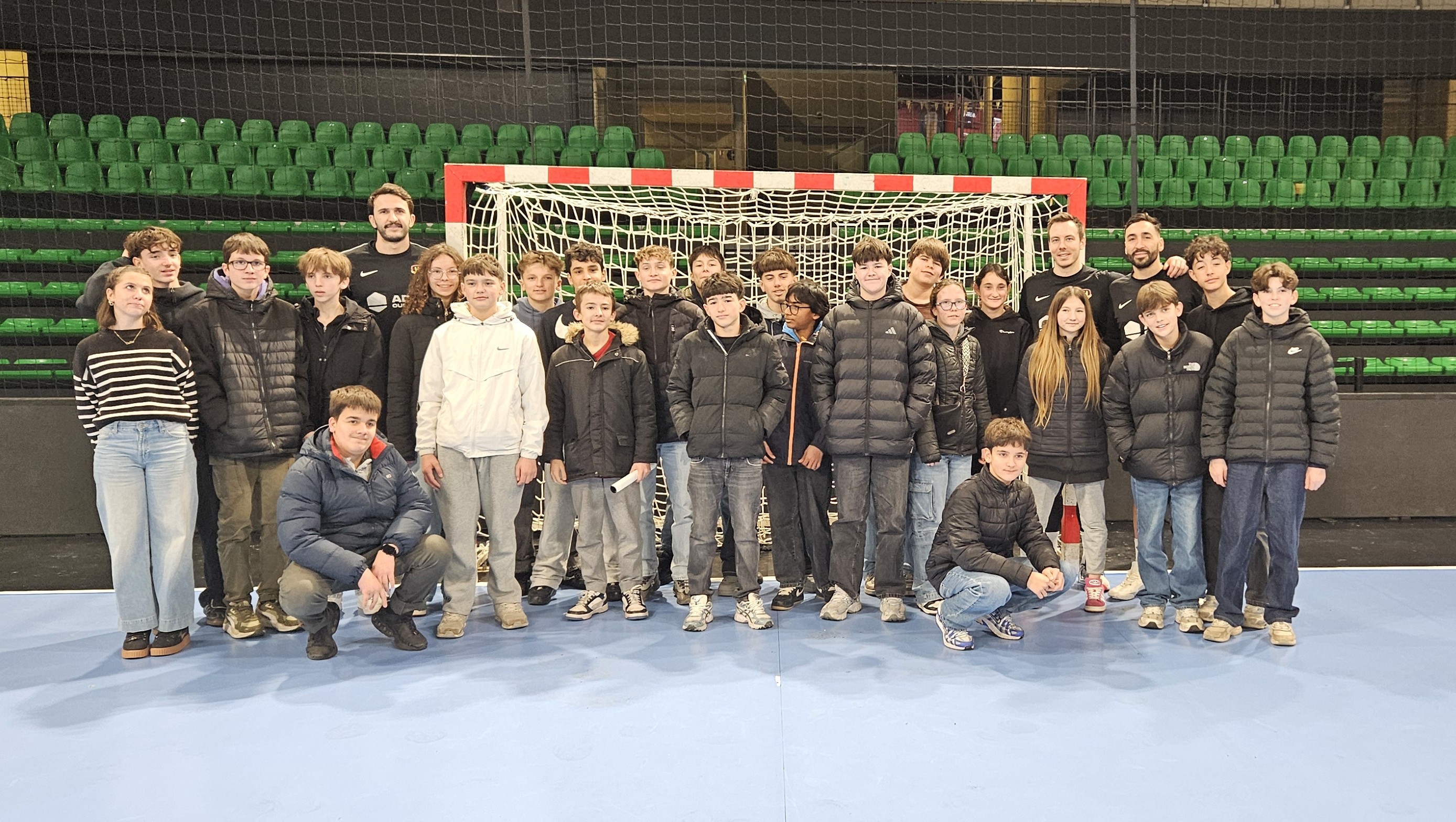 Les collégiens de Vallet à la H Arena