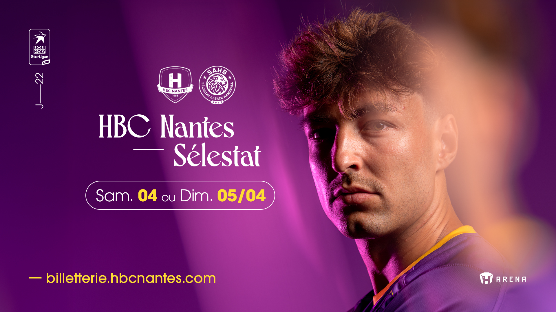 HBC Nantes - Sélestat : Samedi 4 ou dimanche 5 avril