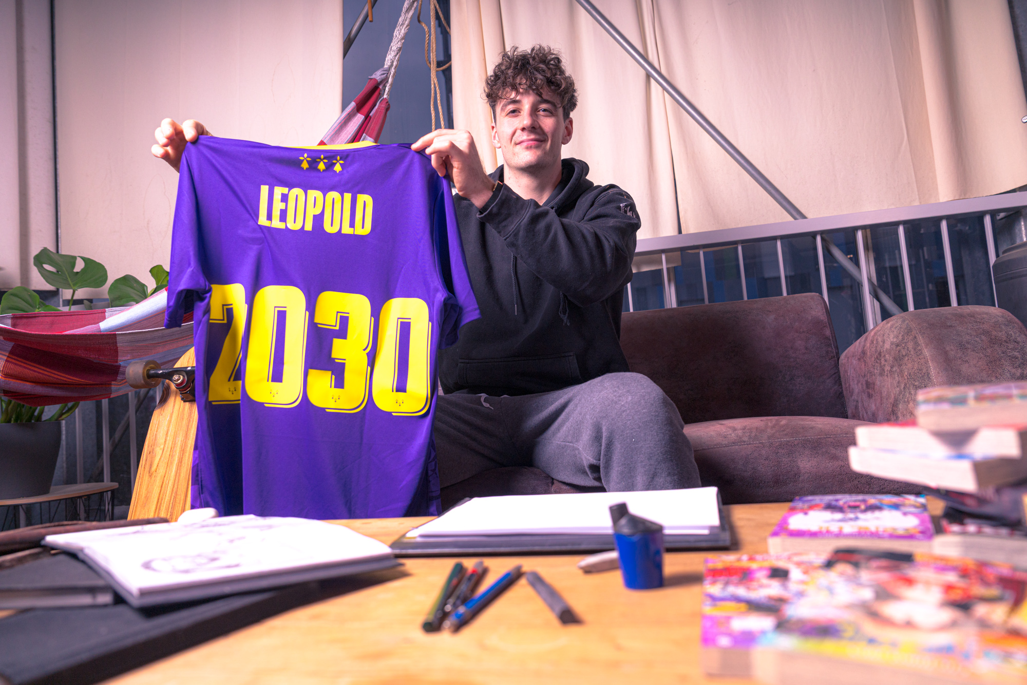 Noam Leopold : "Ici je me sens comme à la maison"