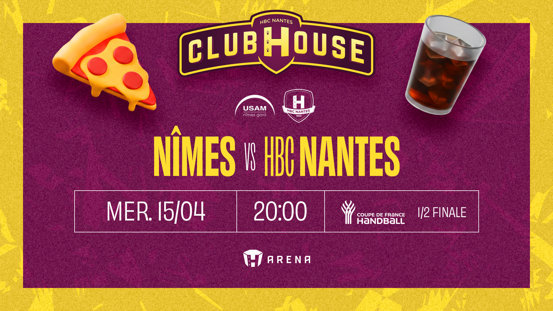 Nîmes - HBC Nantes : Au Club House pour une place en finale