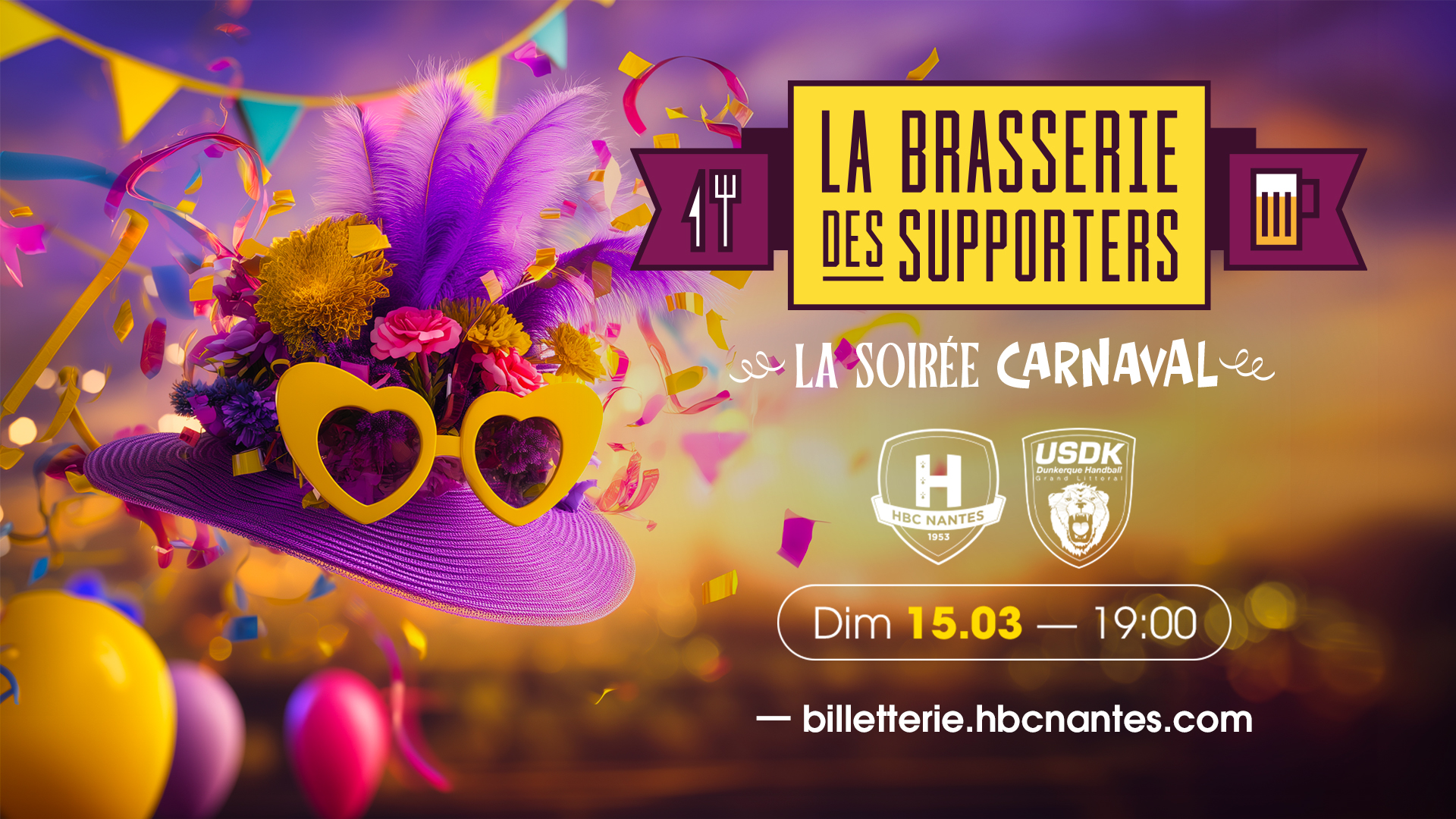 Soirée Carnaval à la Brasserie