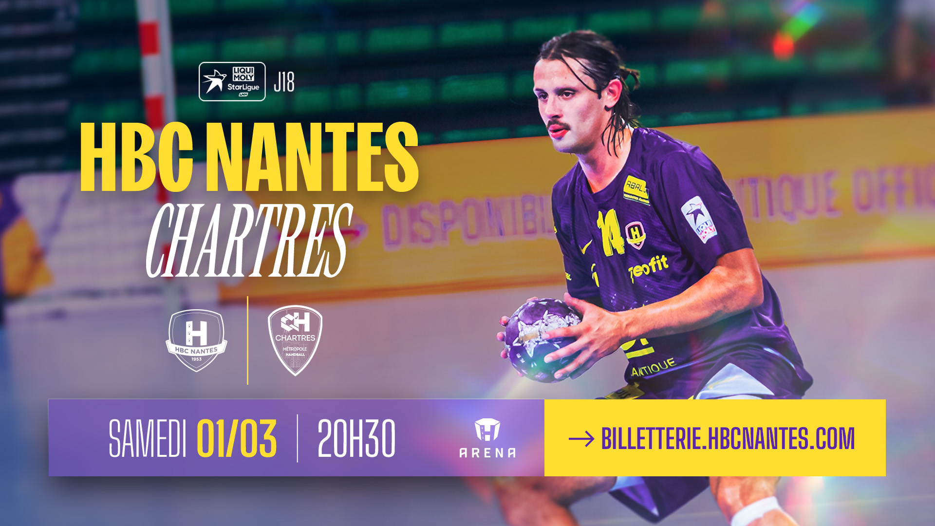 HBC Nantes - Chartres : Plateforme de revente