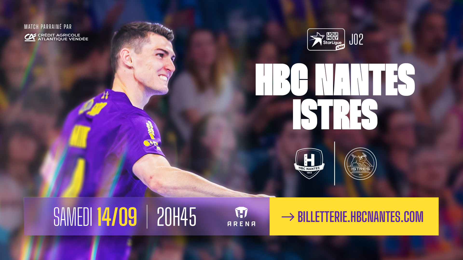 HBC Nantes - Istres : Samedi 14 septembre à 20h45