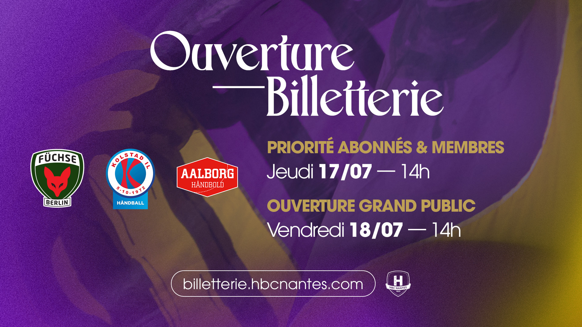 Ouverture billetterie : Les 3 premiers matchs de Ligue des Champions
