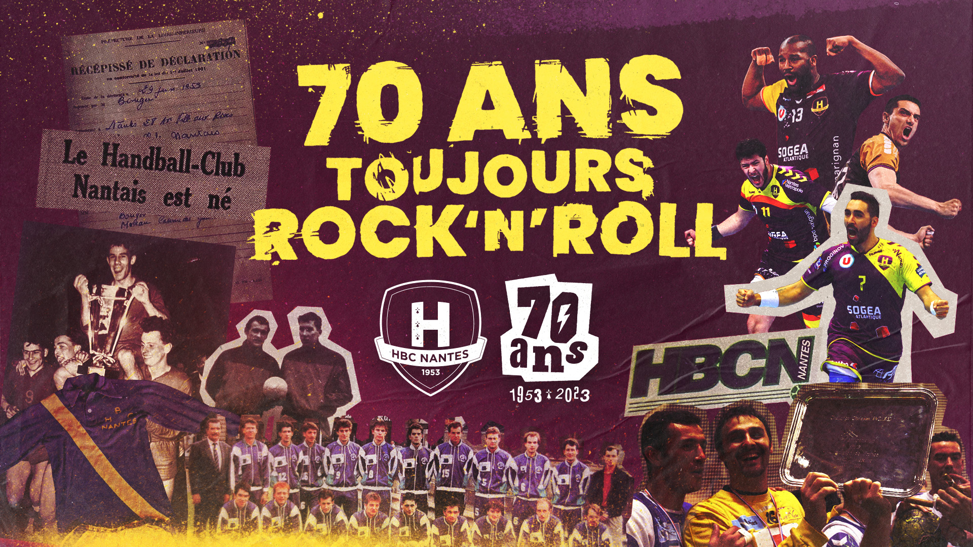 Le HBC Nantes fête ses 70 ans !