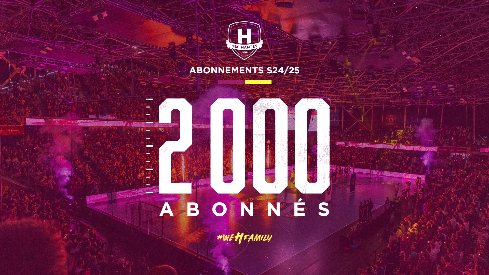 La barre des 2000 abonnés par compétition déjà atteinte !