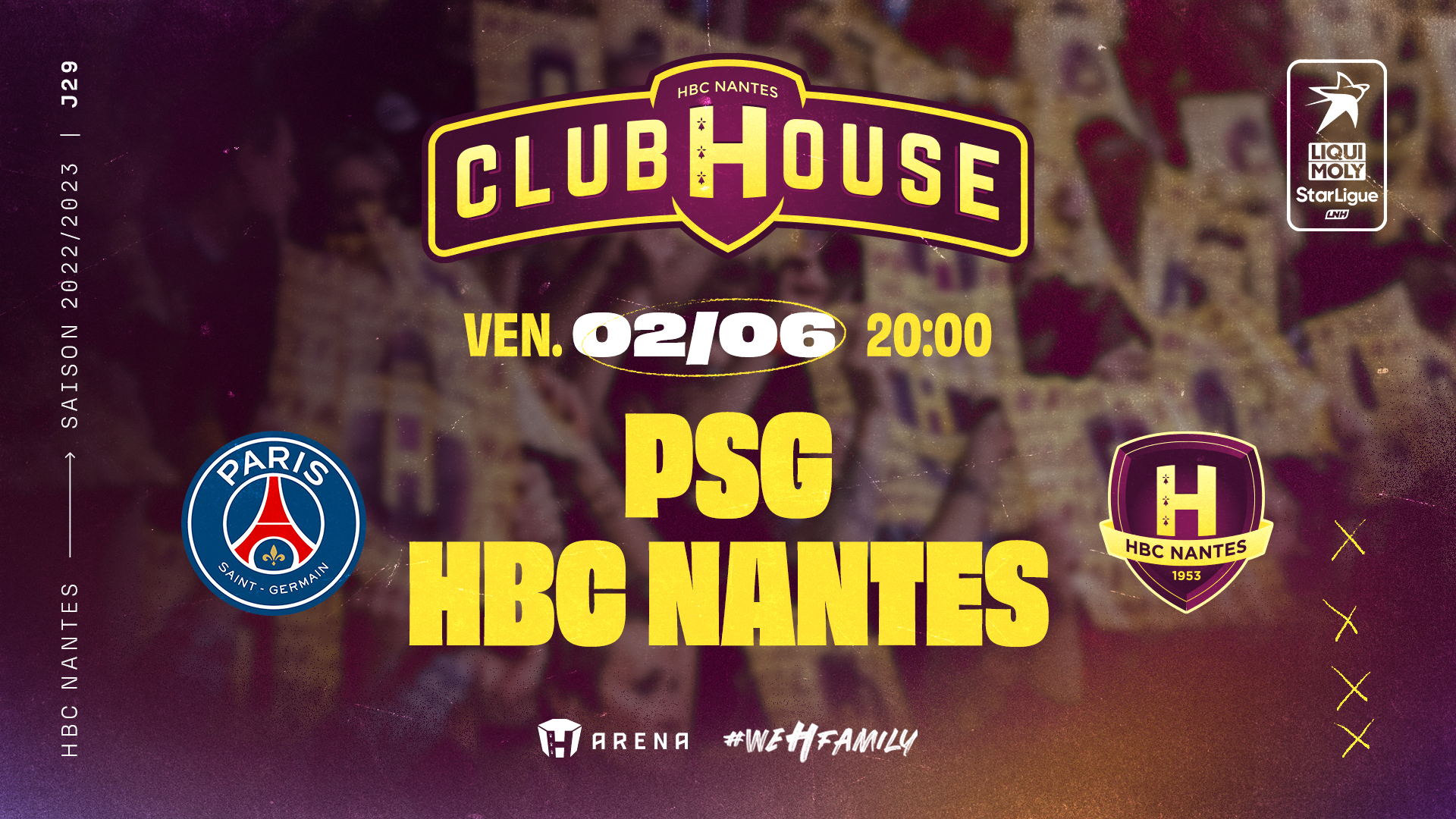 PSG Handball - HBC Nantes au Club House