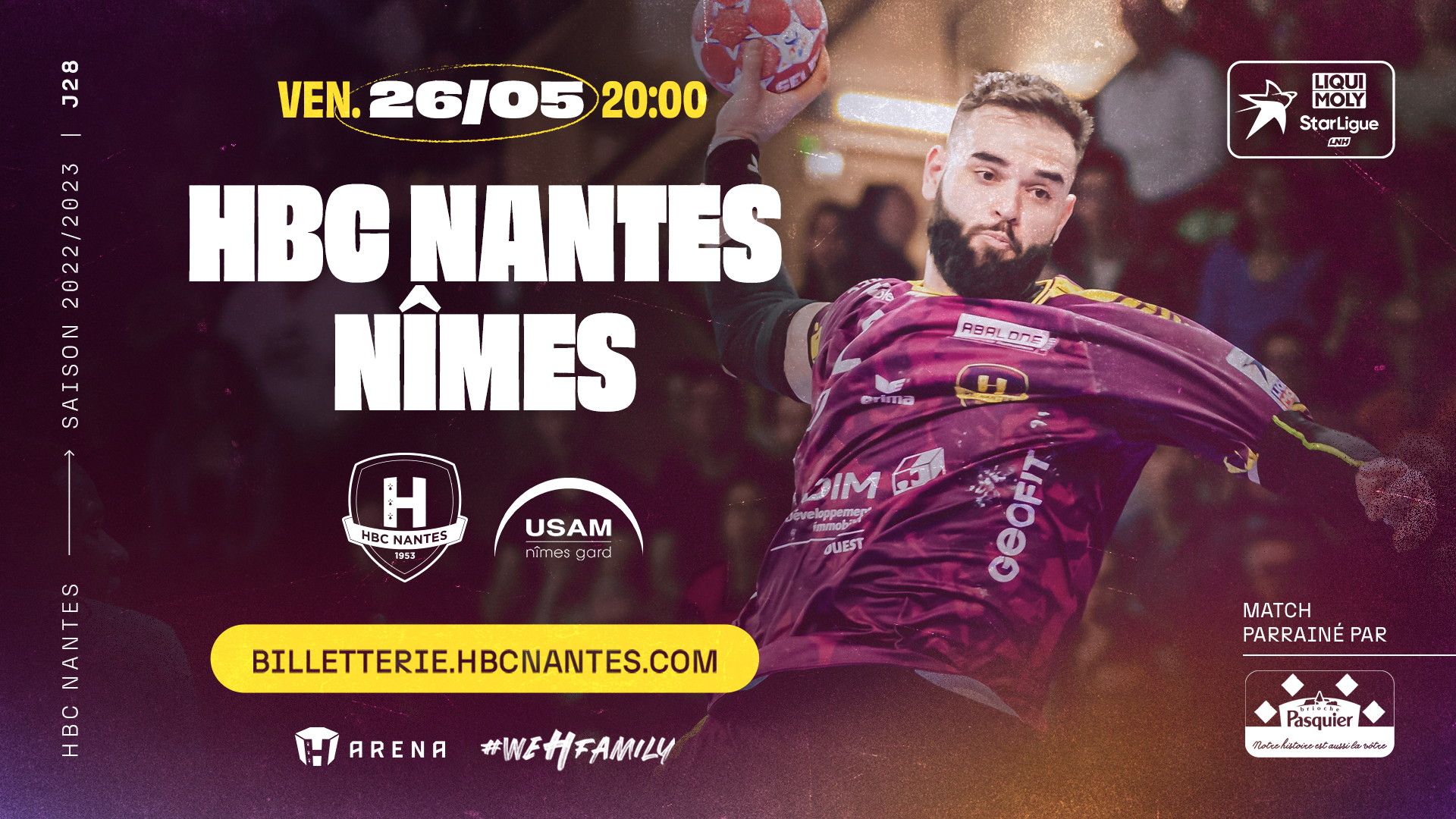 HBC Nantes - Nîmes : Infos pratiques