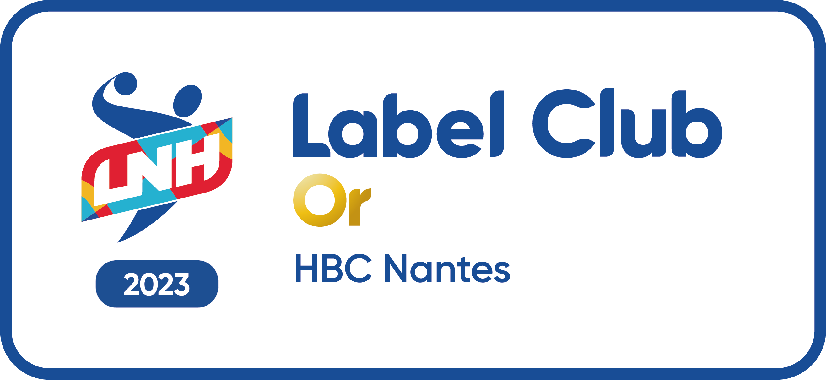 Label Or pour le HBC Nantes !