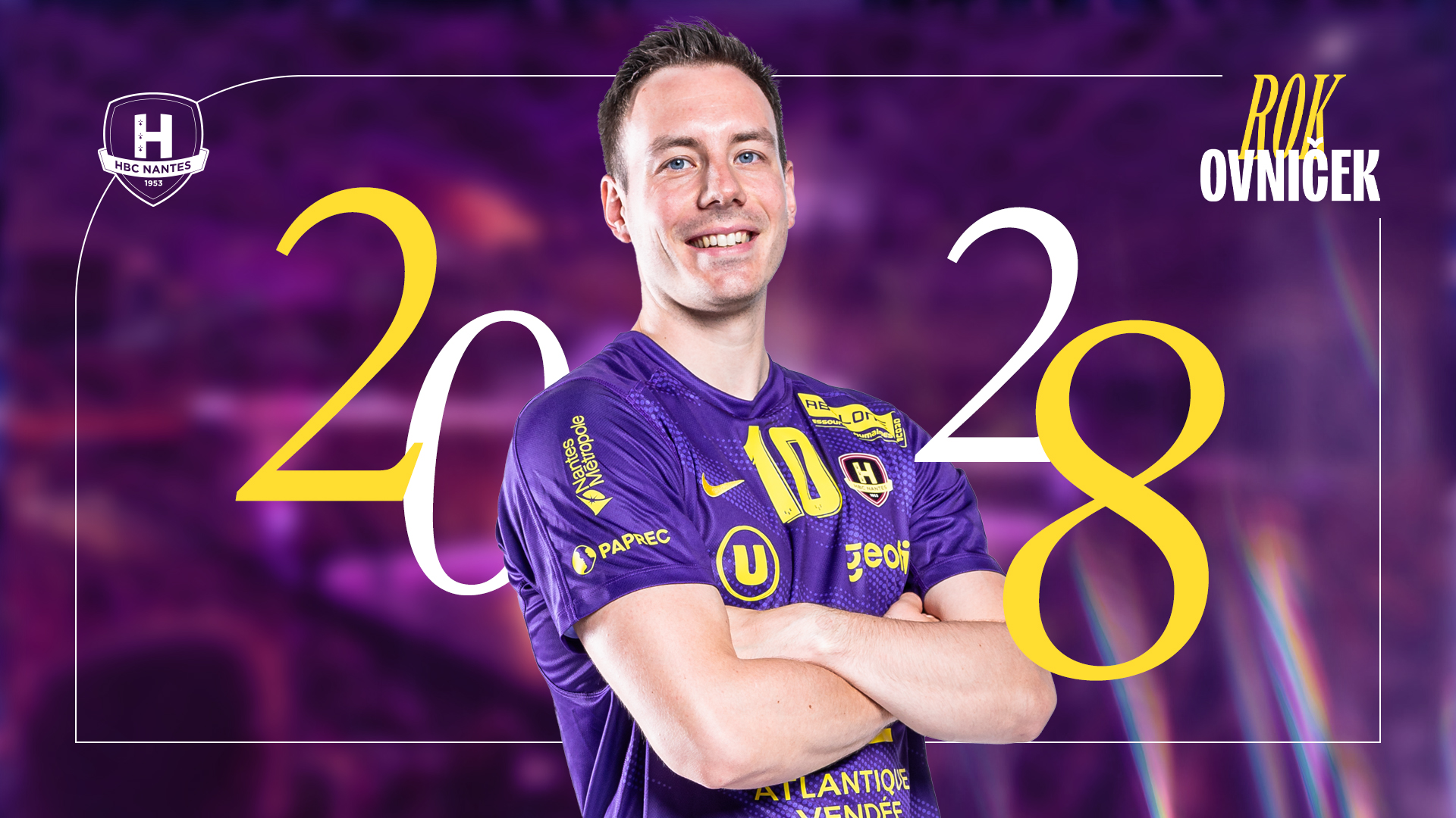 Rok Ovnicek prolonge au HBC Nantes jusqu'en 2028