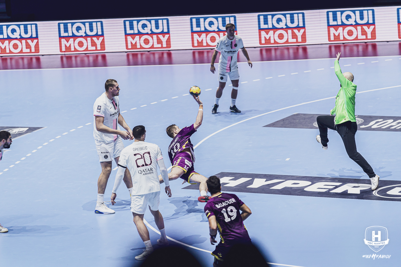PSG Handball - HBC Nantes : le groupe