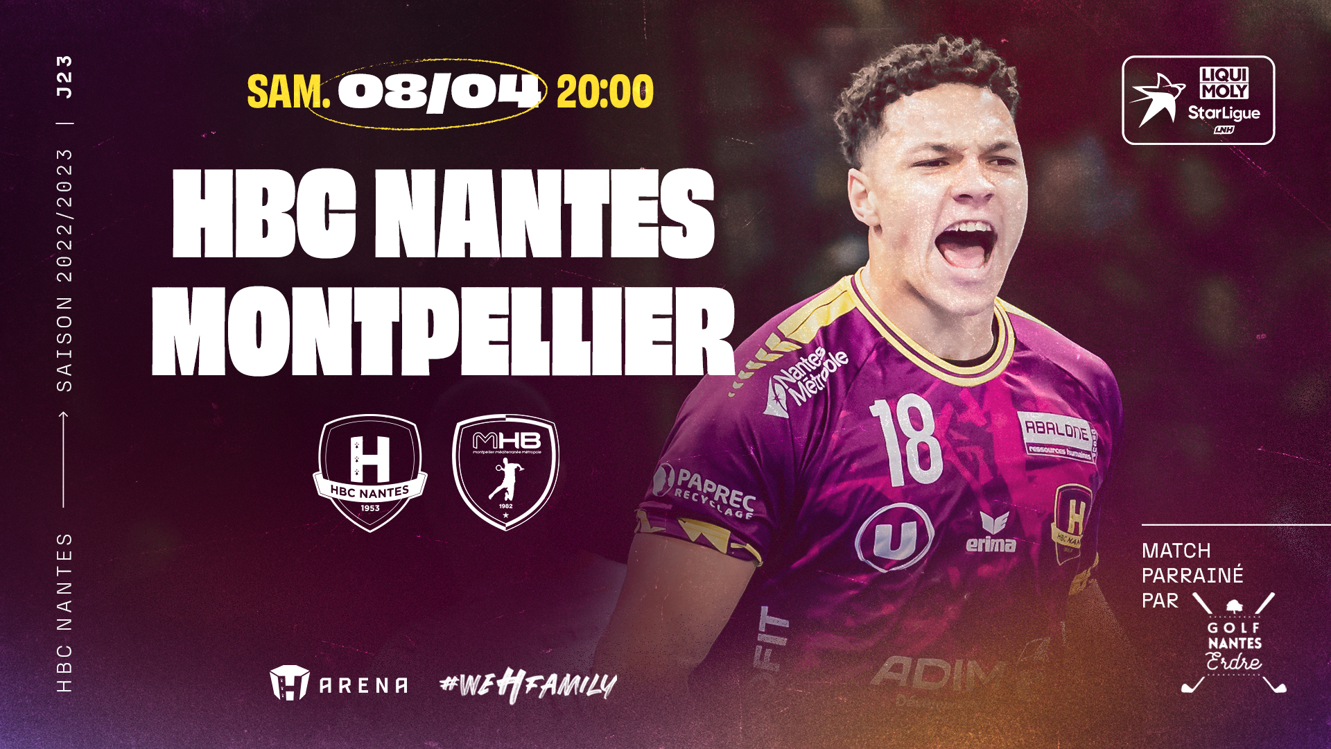 HBC Nantes - Montpellier : Programme de match