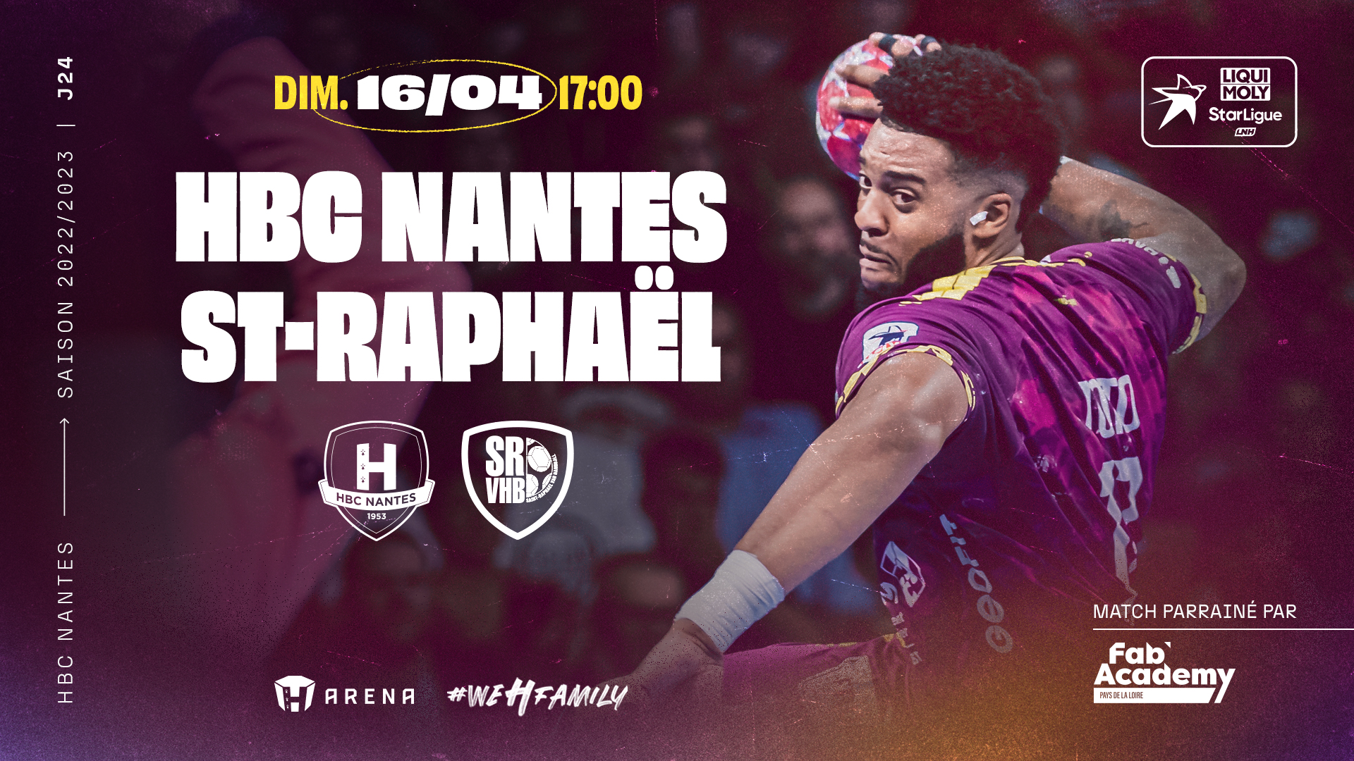 HBC Nantes - Saint-Raphaël : Programme de match