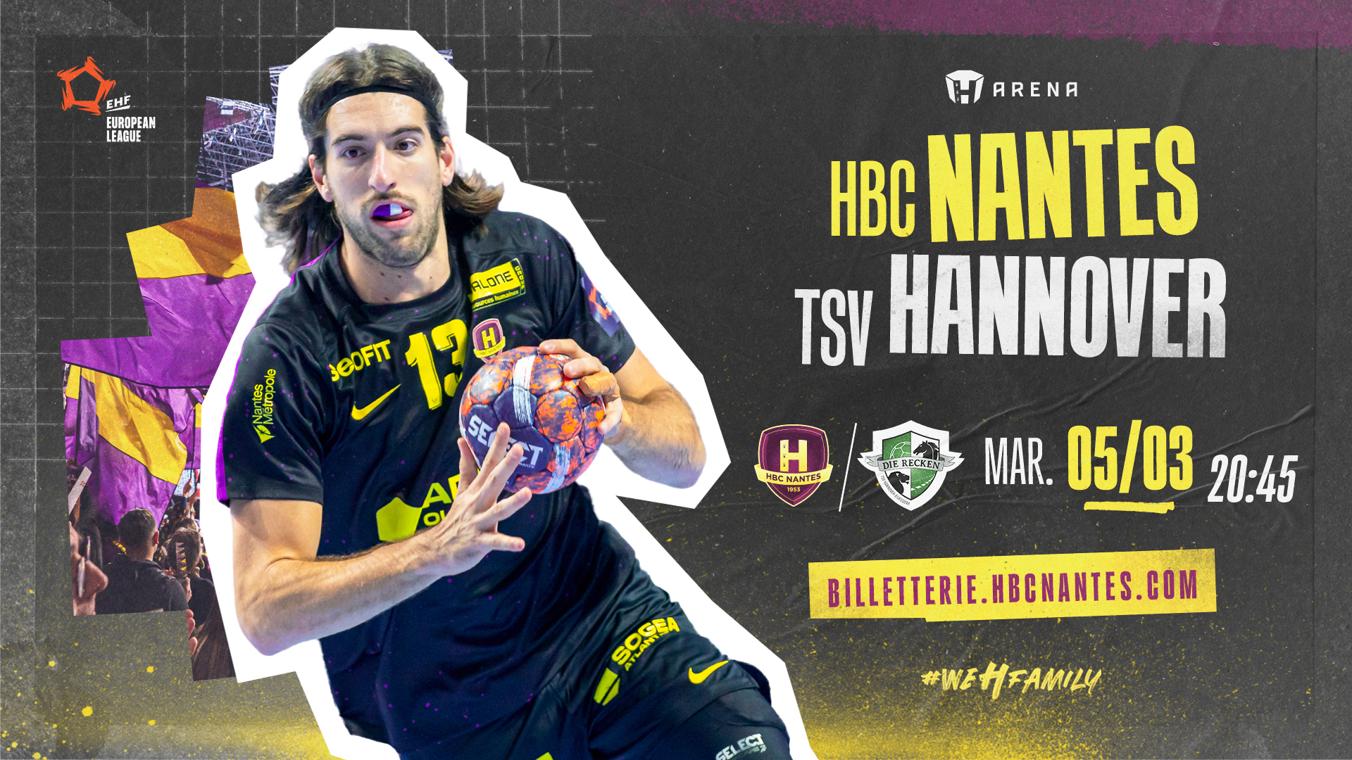 HBC Nantes - Hanovre : Programme de match
