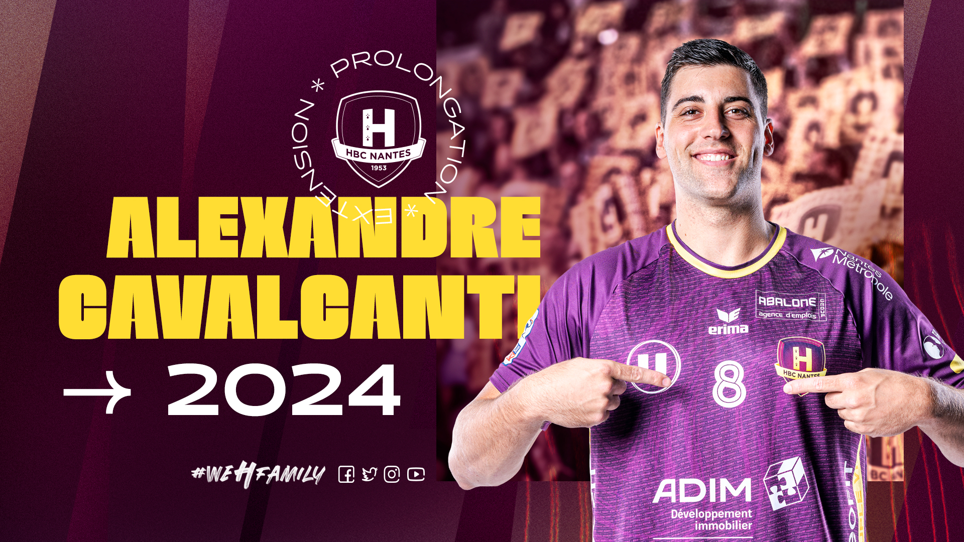 Alexandre Cavalcanti prolonge au HBC Nantes jusqu’en 2024 !