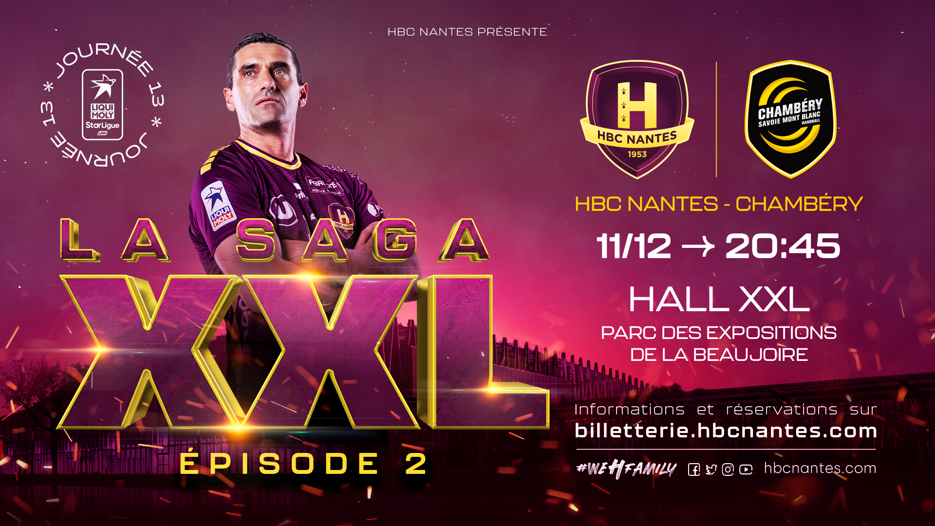 HBC Nantes - Chambéry : Programme de match