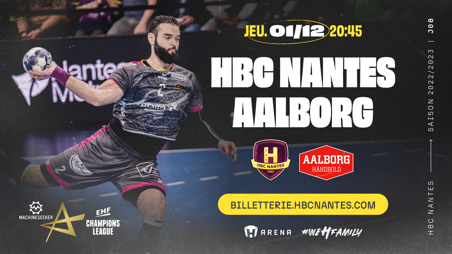 HBC Nantes - Aalborg : Programme de match