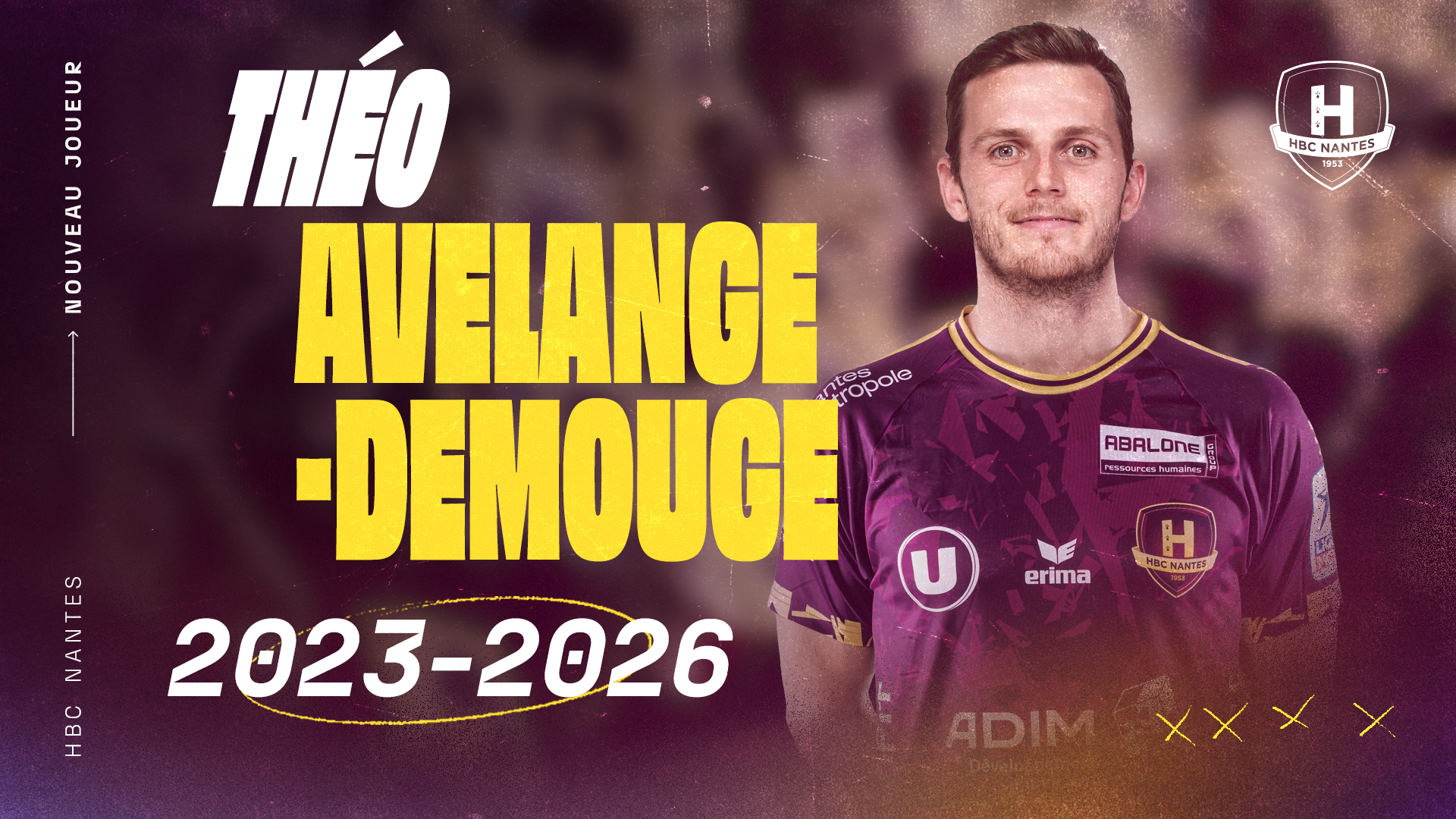 Théo Avelange-Demouge au HBC Nantes jusqu’en 2026