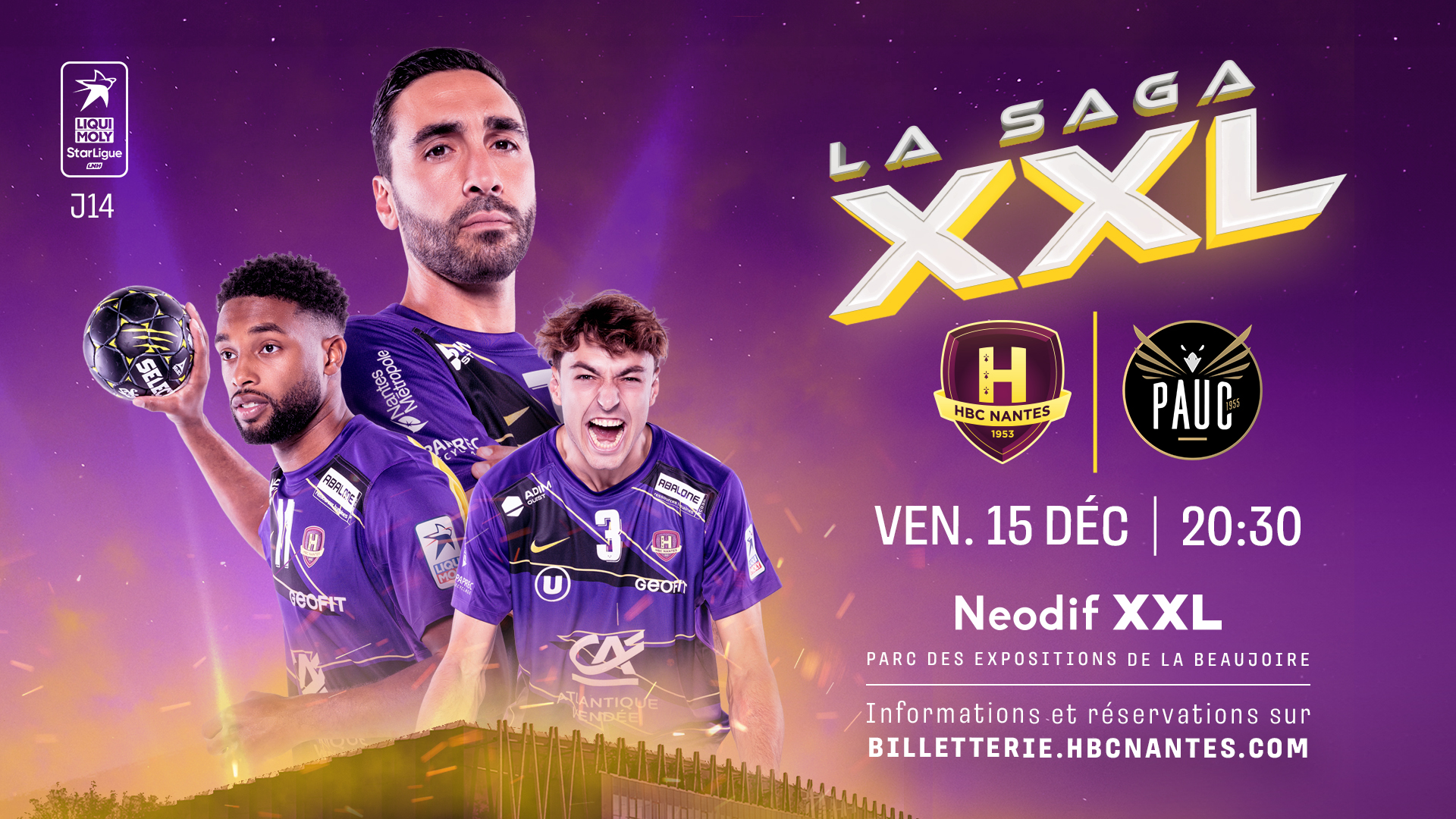 HBC Nantes - Aix (Neodif XXL) : Infos pratiques