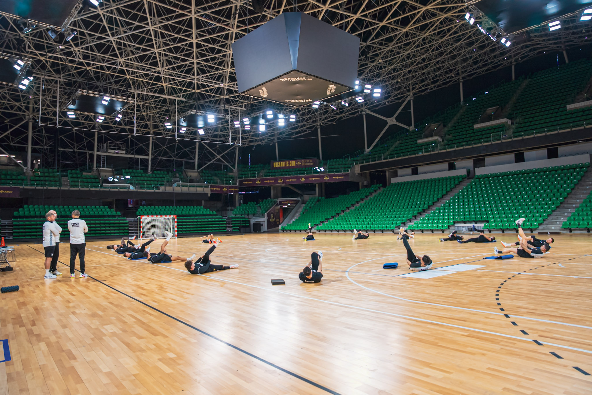 HBC Nantes - Kielce : Le groupe