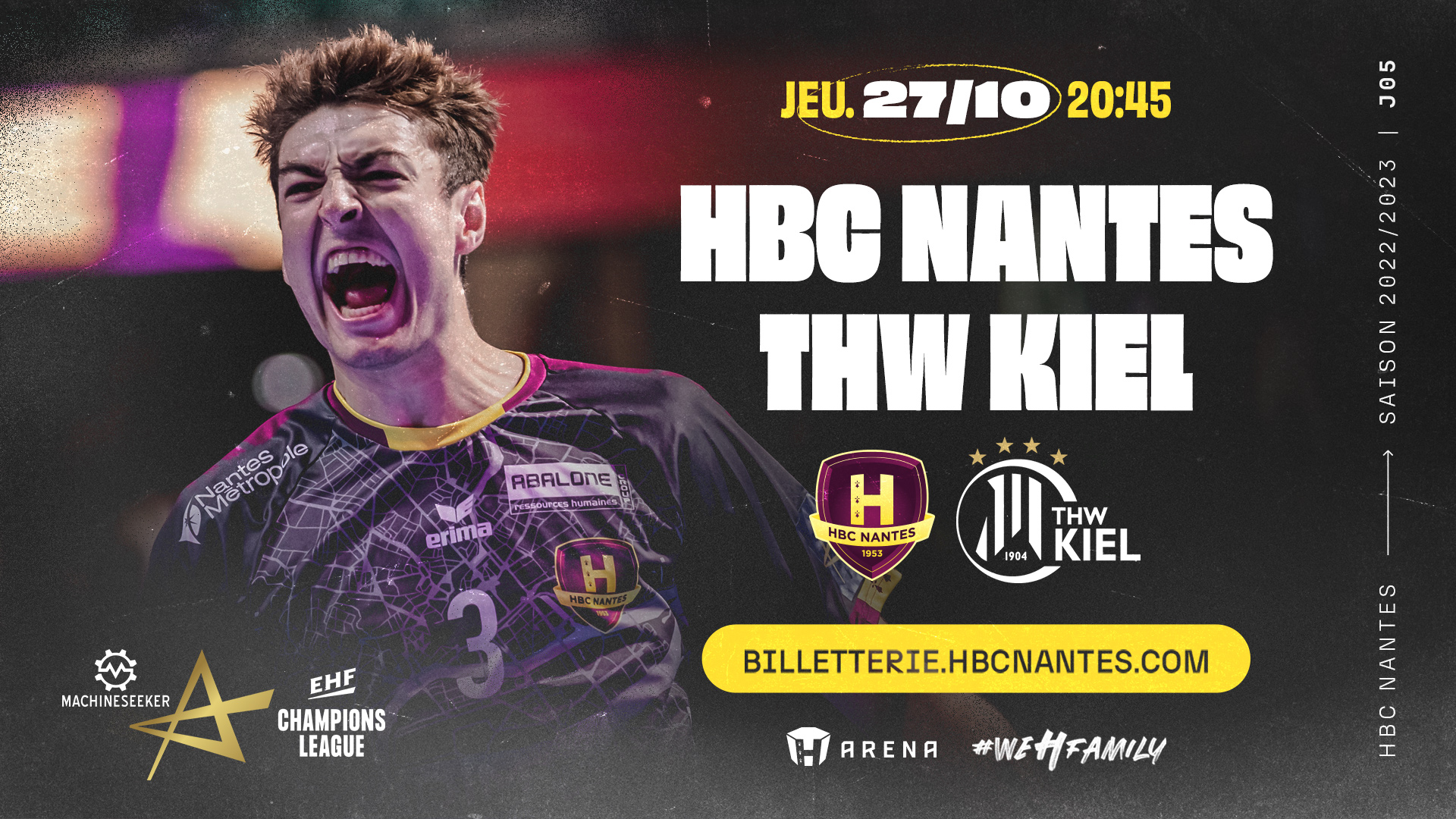 HBC Nantes - THW Kiel : programme de match