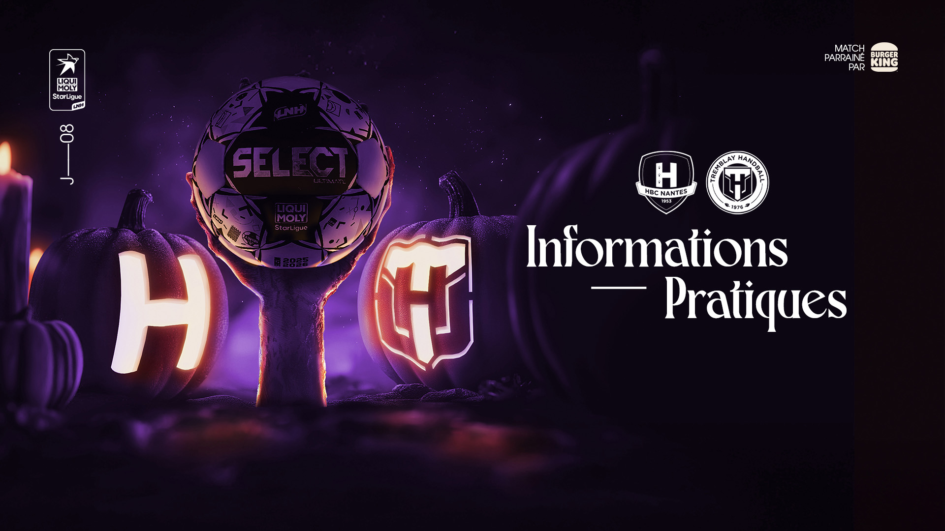 Infos pratiques : HBC Nantes - Tremblay