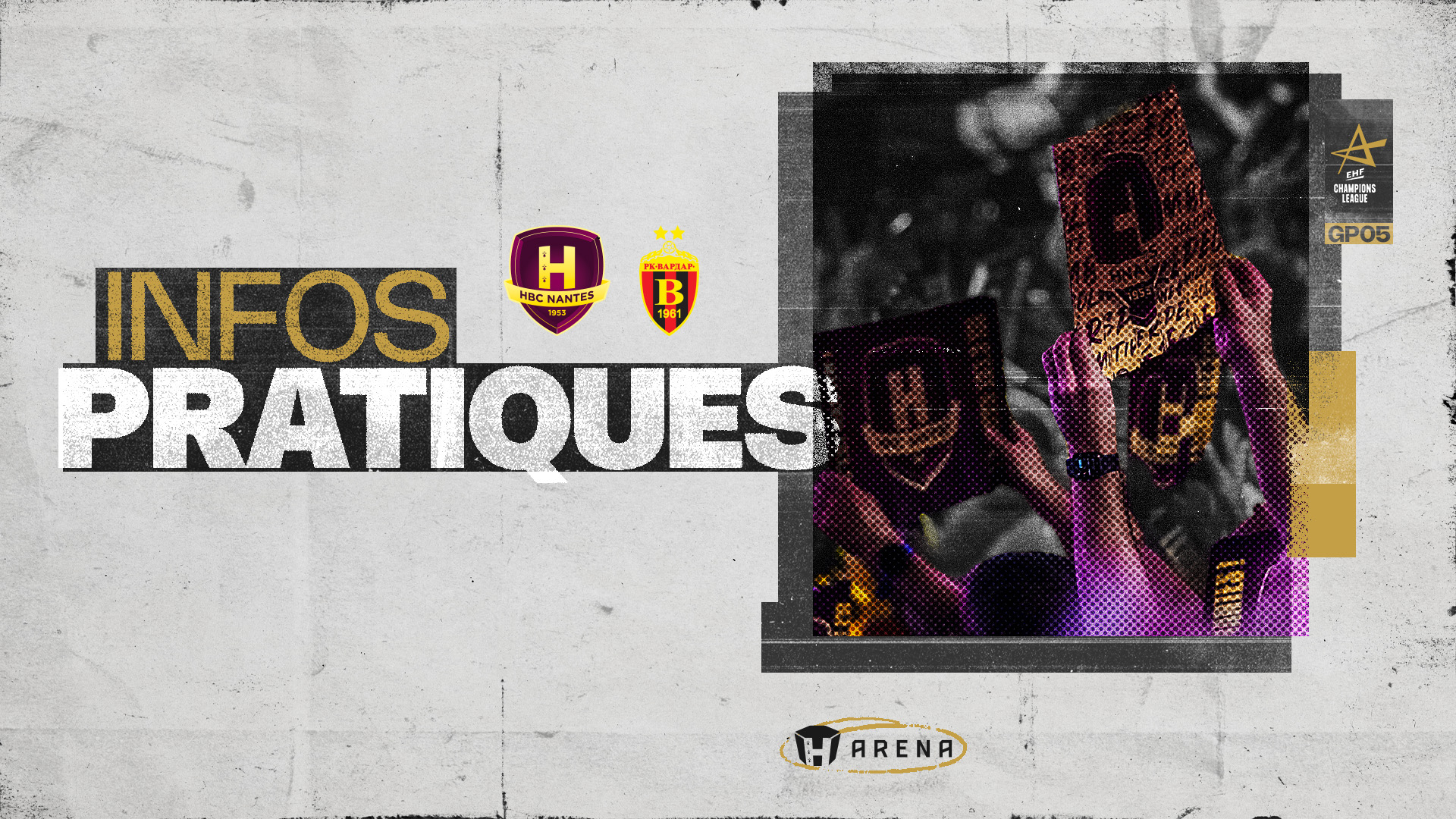 Infos pratiques : HBC Nantes - Vardar