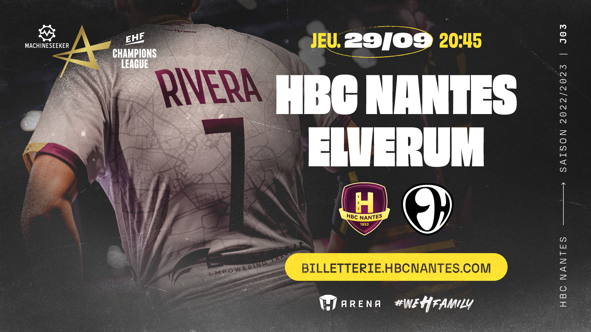 HBC Nantes - Elverum : le programme de match