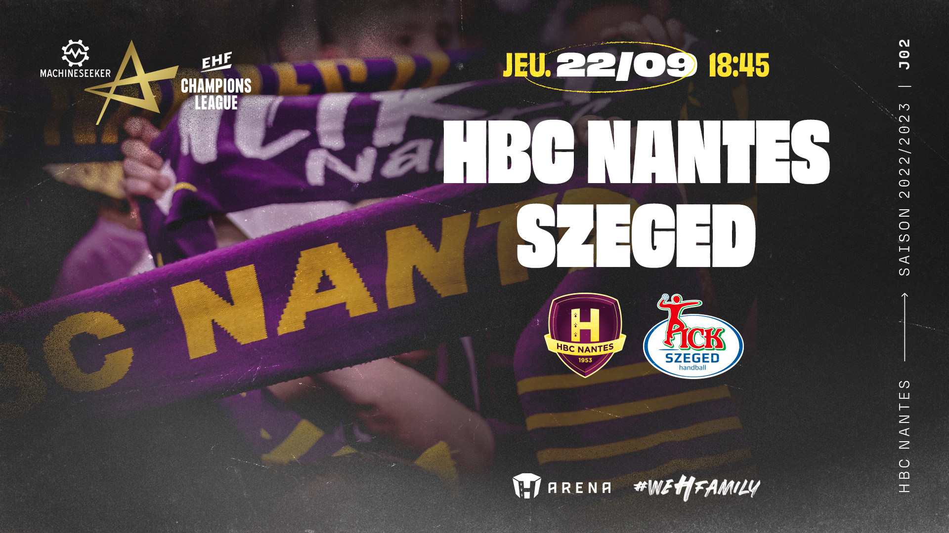 HBC Nantes - Szeged : Programme de match
