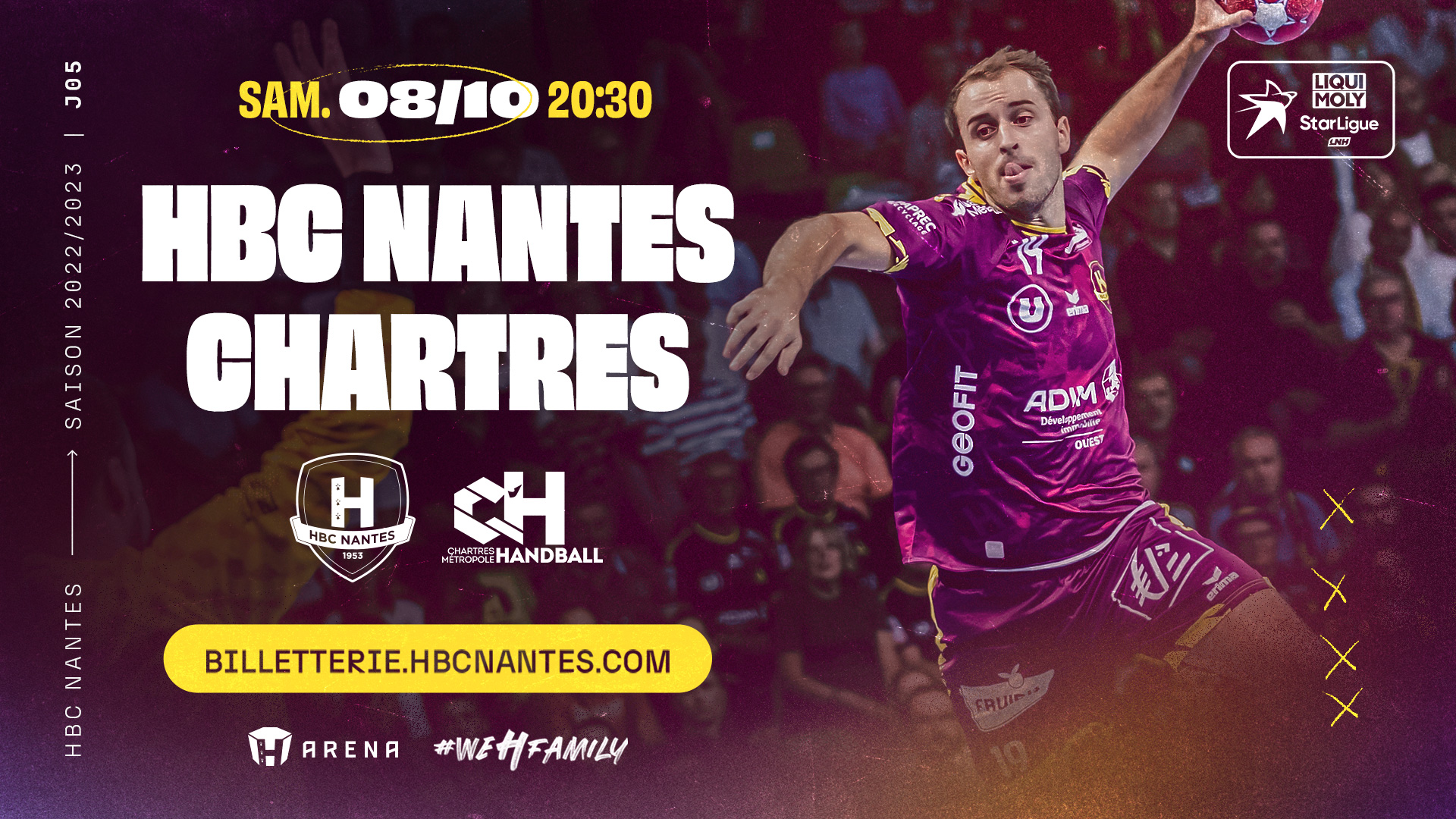 HBC Nantes - Chartres : programme de match