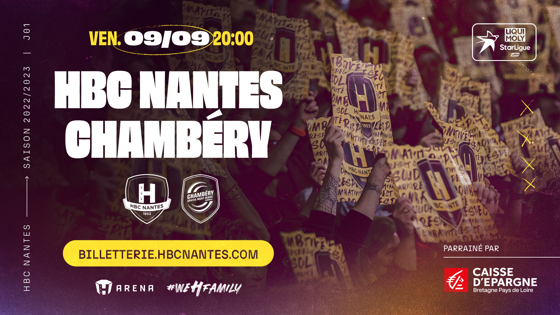 HBC Nantes - Chambéry : Programme de match