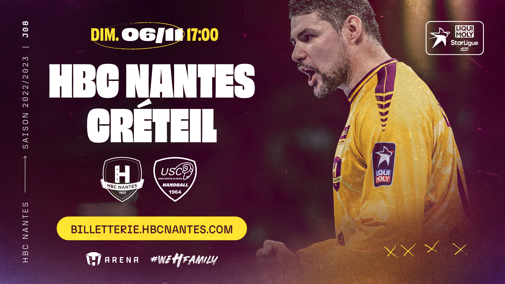 HBC Nantes - Créteil : Programme de match