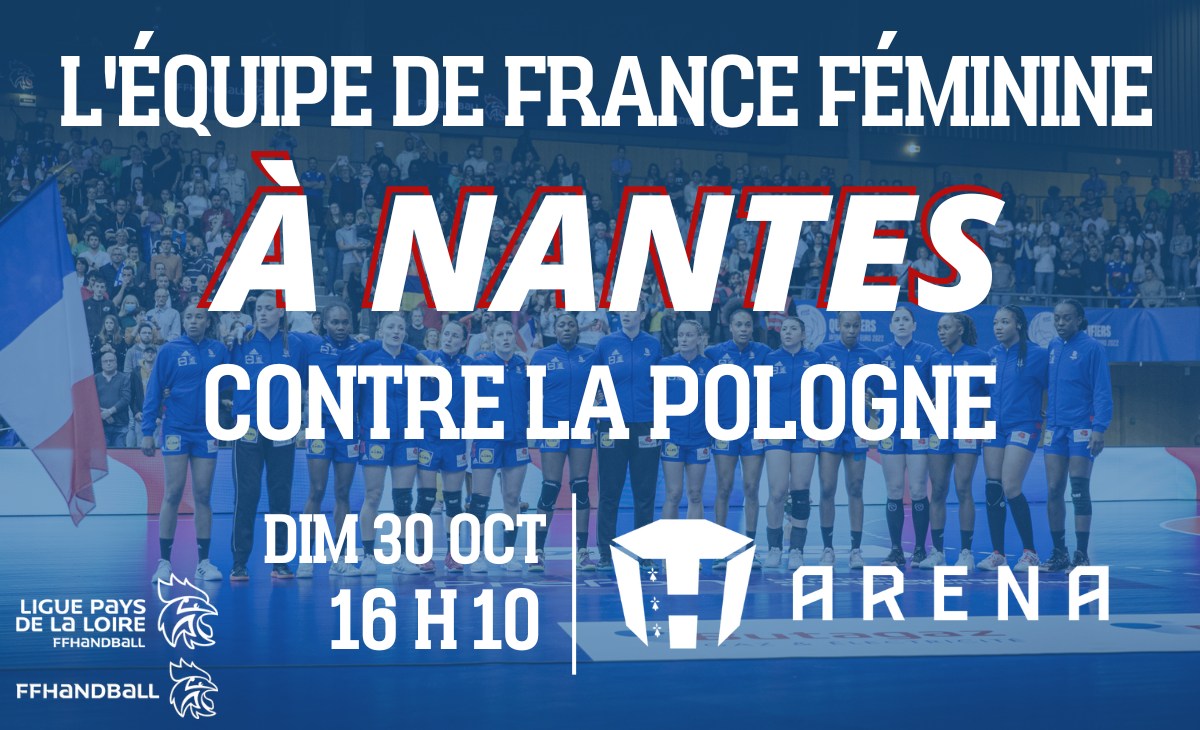 L'Equipe de France Féminine à la H Arena