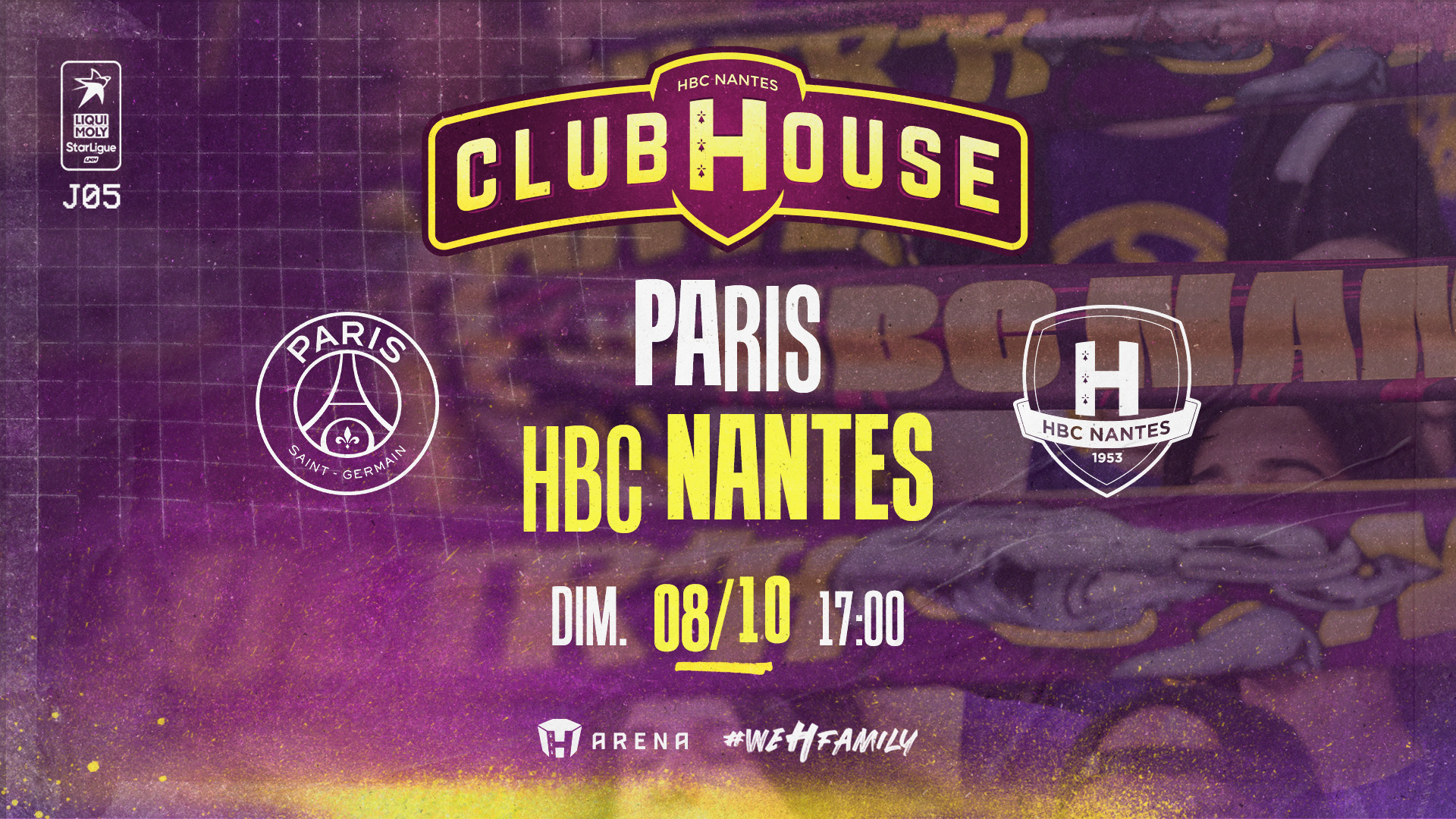 Club House : PSG Handball - HBC Nantes