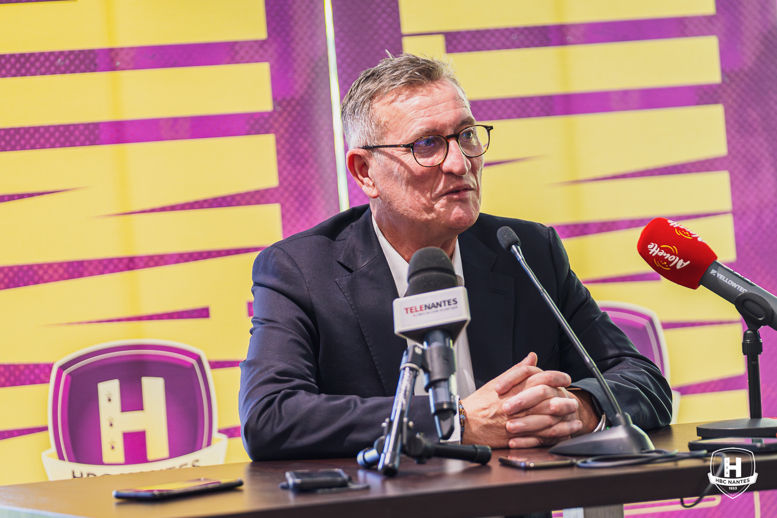 Conférence de presse de rentrée avec Gaël Pelletier et Grégory Cojean