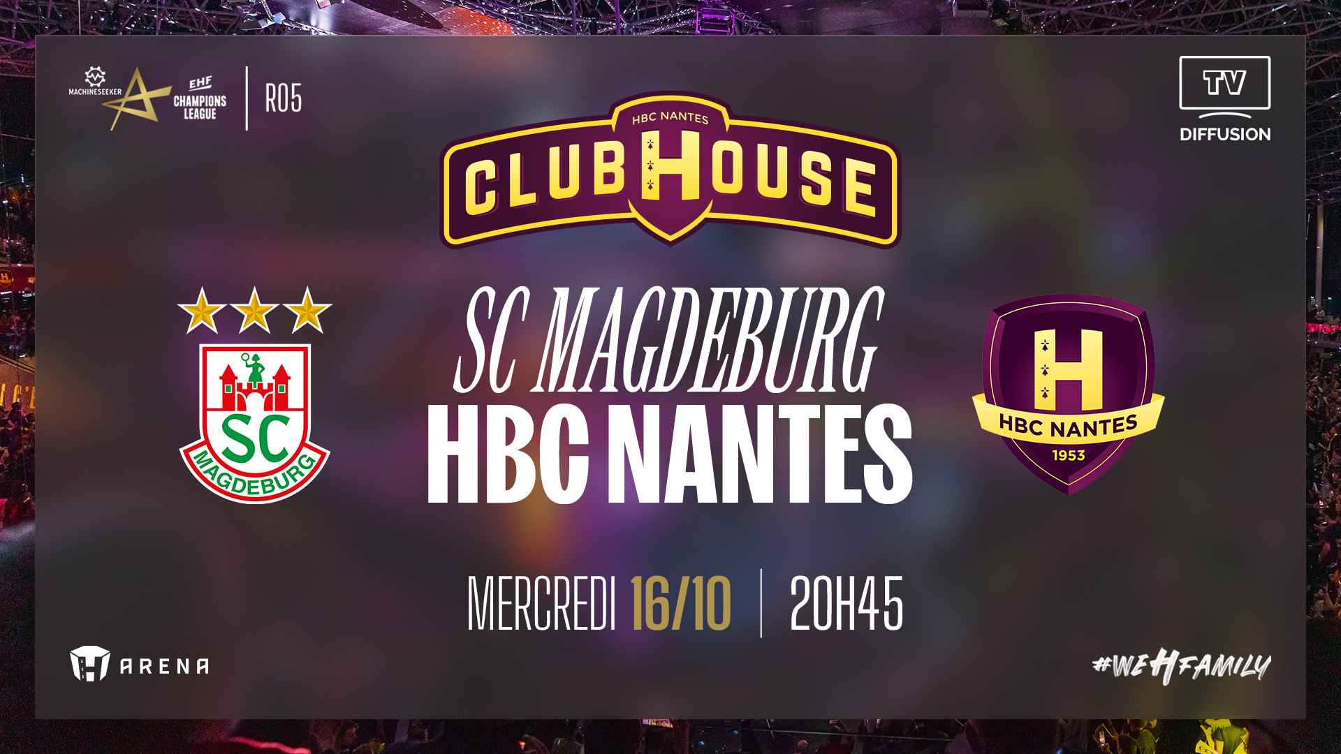 Magdeburg - HBC Nantes : RDV au Club House