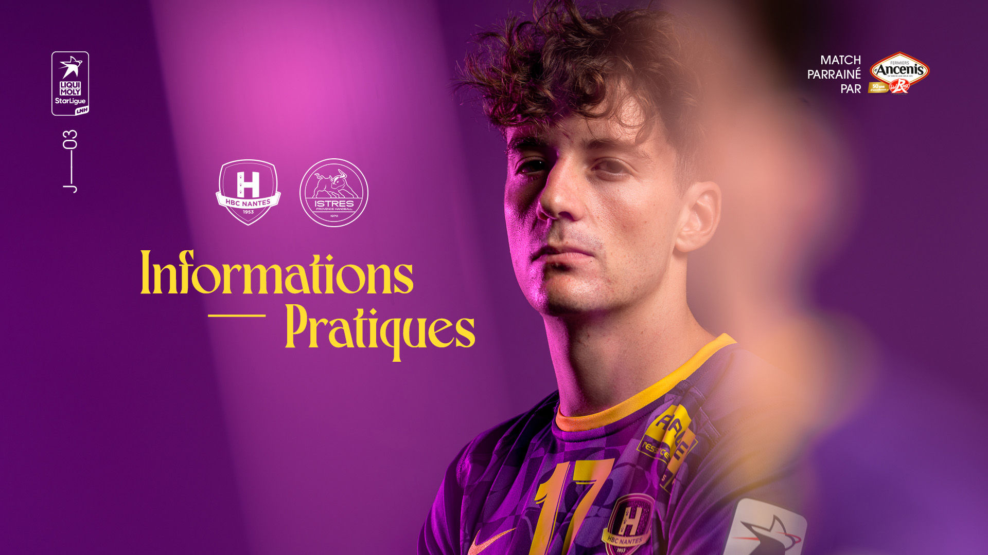 Infos pratiques : HBC Nantes - Istres