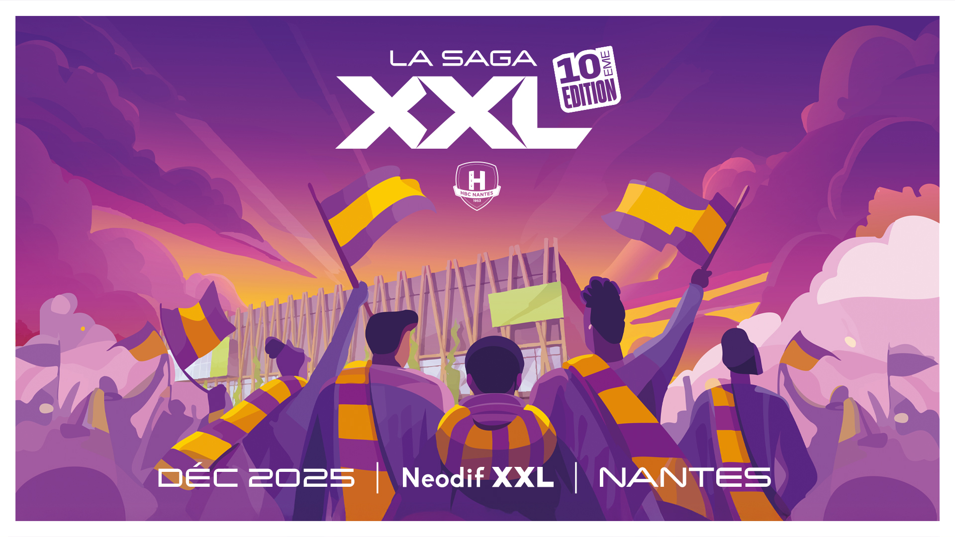 La 10ème édition de la Saga XXL en décembre 2025