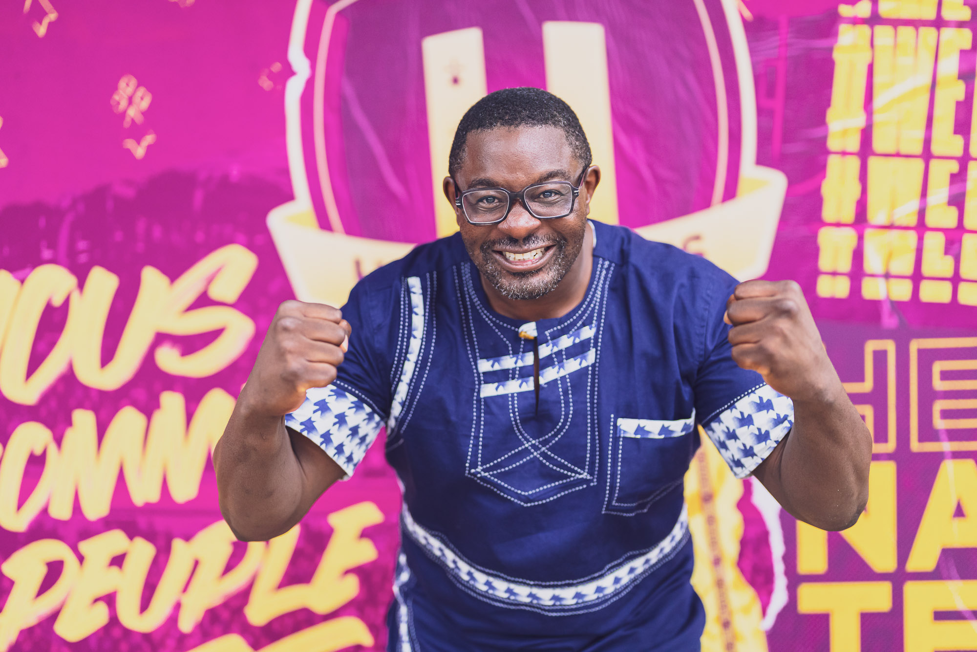 Ludovic Seutchie, entraîneur du HBC Nantes à Cotonou