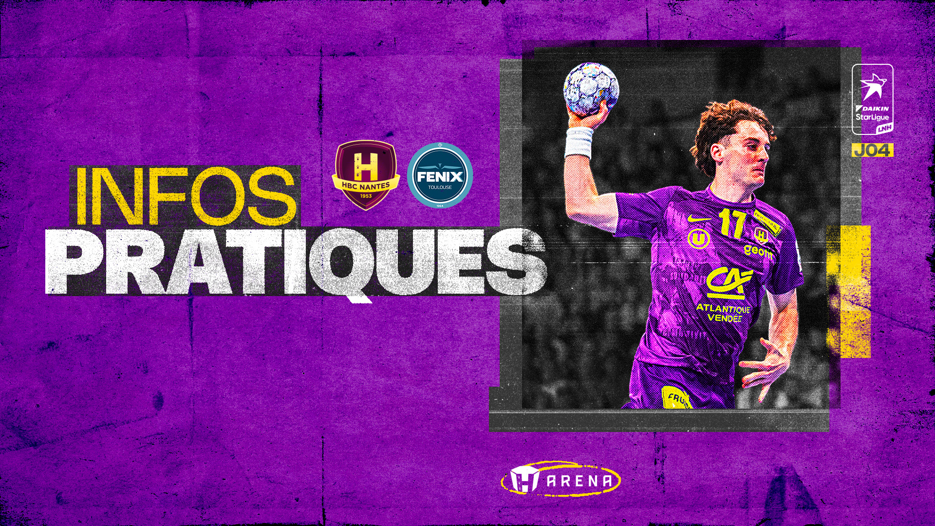 Infos pratiques : HBC Nantes - Toulouse