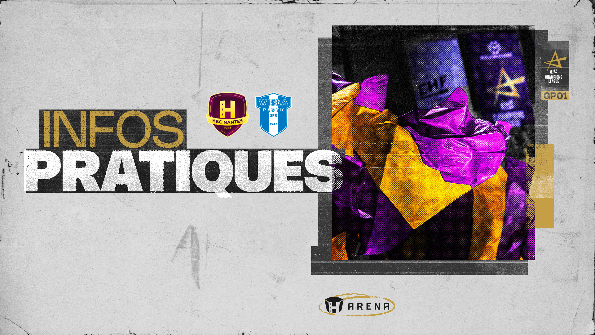 Infos pratiques : HBC Nantes - Plock