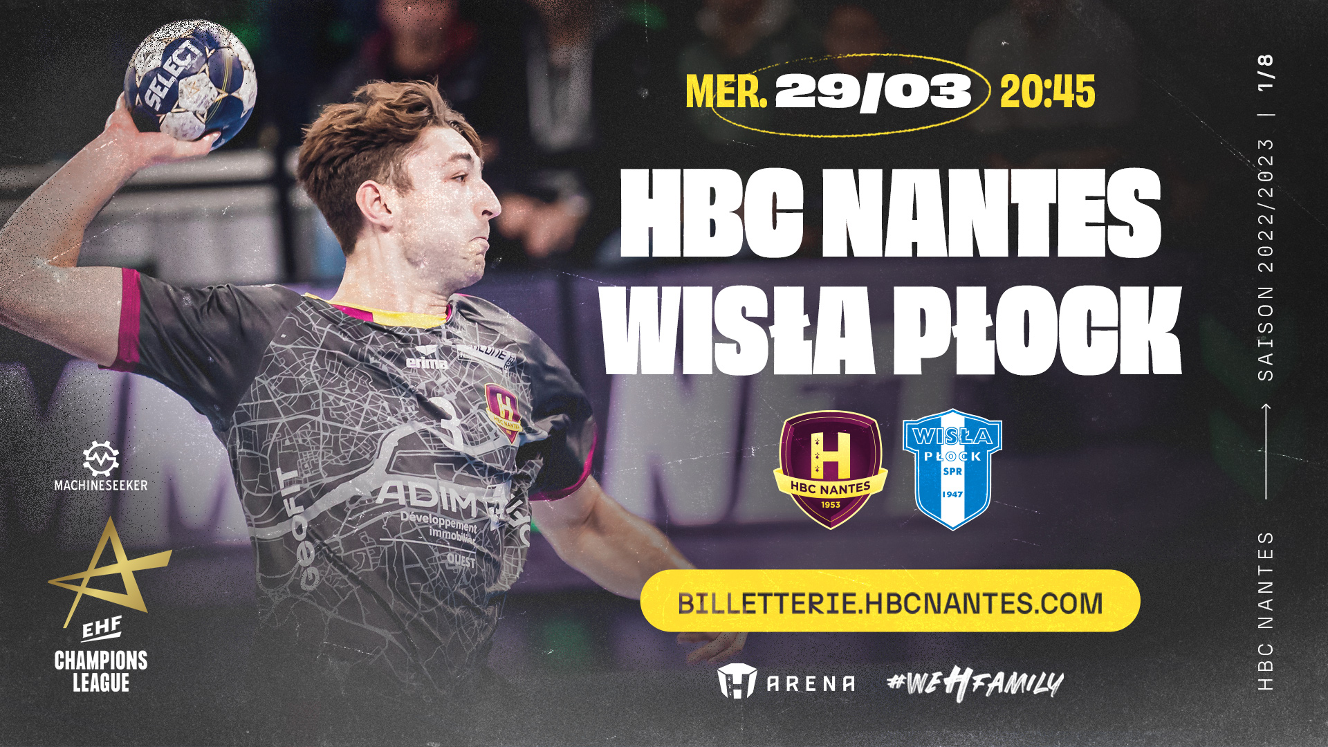 HBC Nantes - Wisla Plock : Infos pratiques